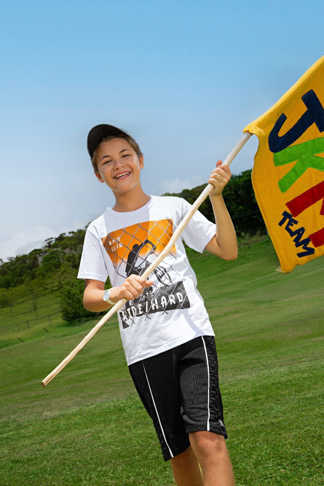 Campanha Verão 2026 - bandeira JAKI Team